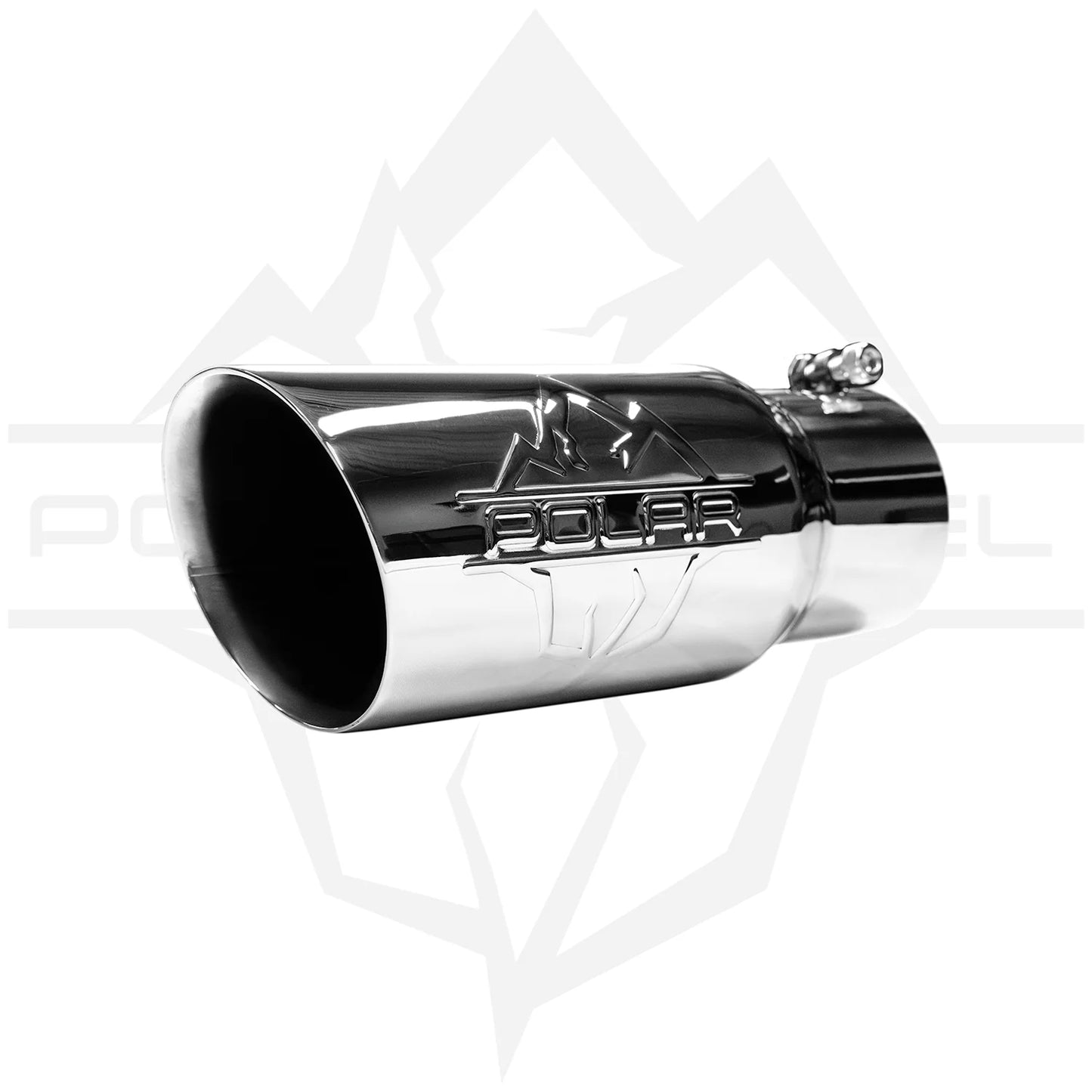 Polar Diesel 304SS Polished Oval Exhaust Tip