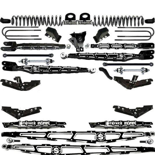 STRYKER LONG ARM 7" F450 4-LINK LIFT KIT 2023-2024 SUPER DUTY