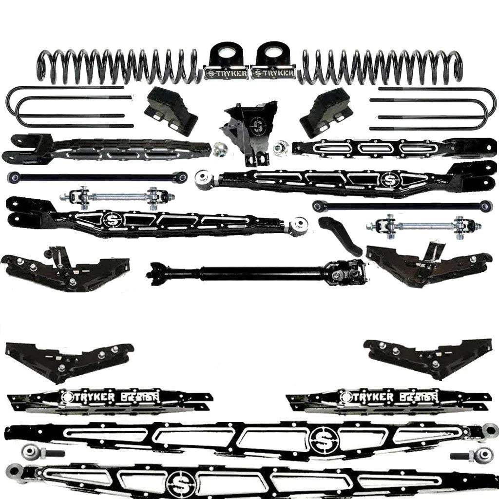 STRYKER LONG ARM 8" F450 4-LINK LIFT KIT 2023-2024 SUPER DUTY