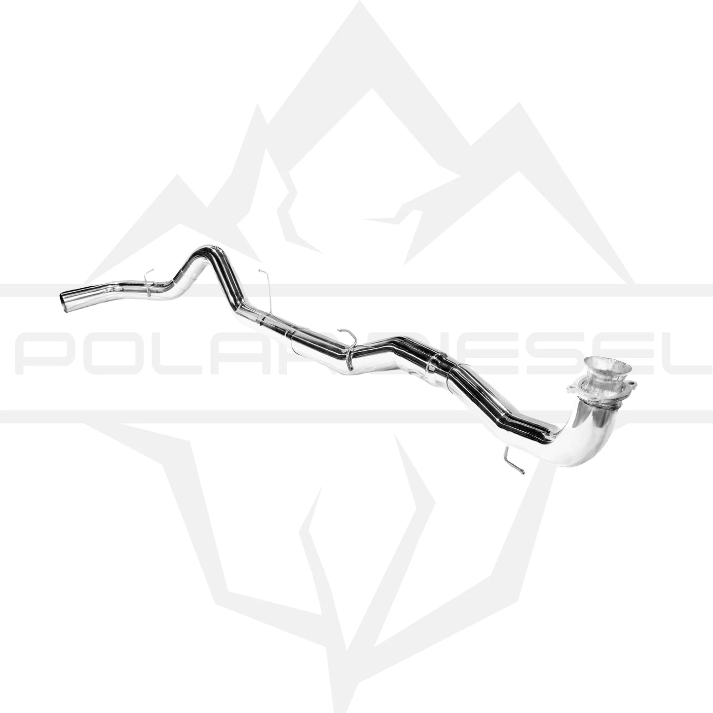 Polar Diesel 2017-2026 Duramax 6.6L 304SS 5" Polished Exhaust