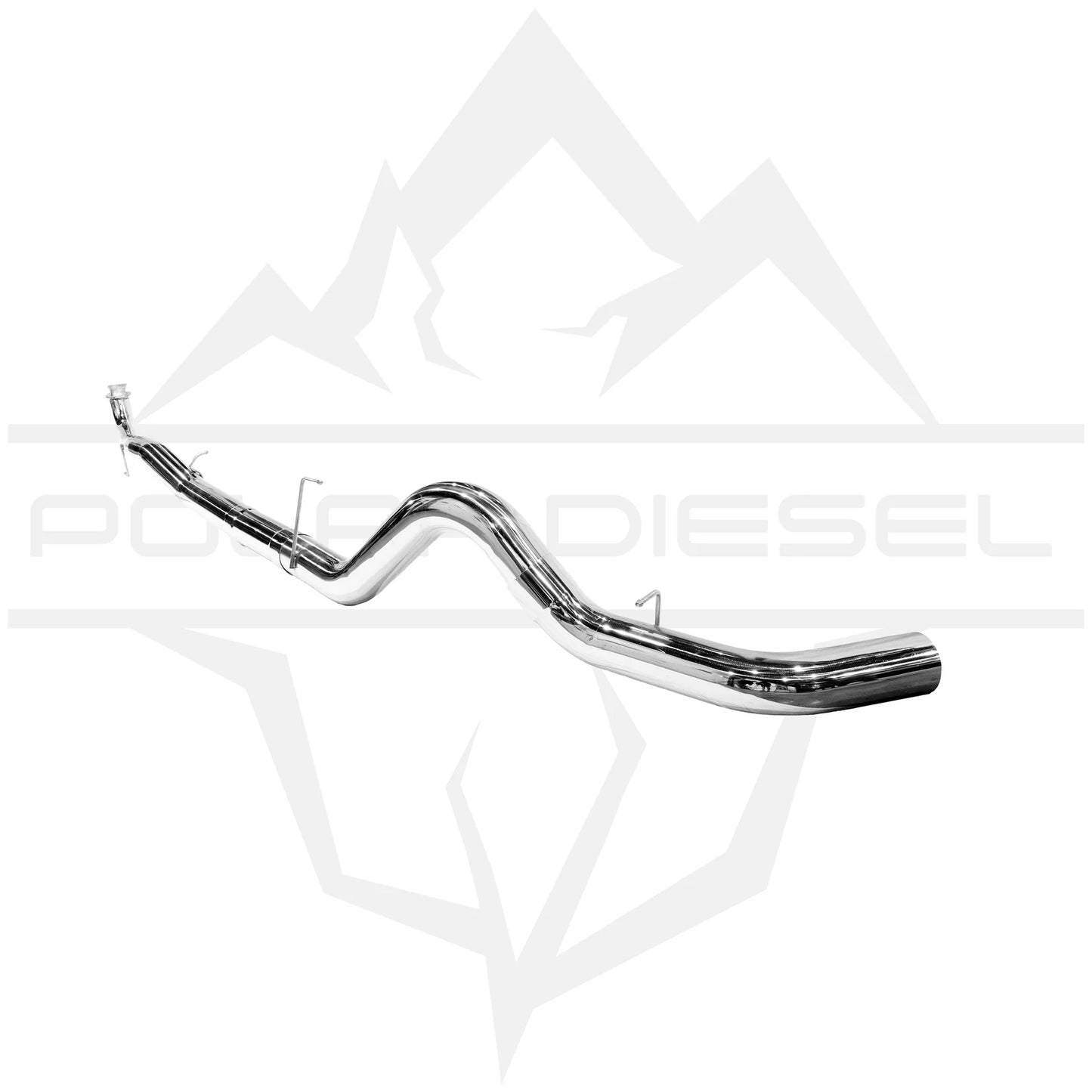 Polar Diesel 2017-2026 Duramax 6.6L 304SS 5" Polished Exhaust