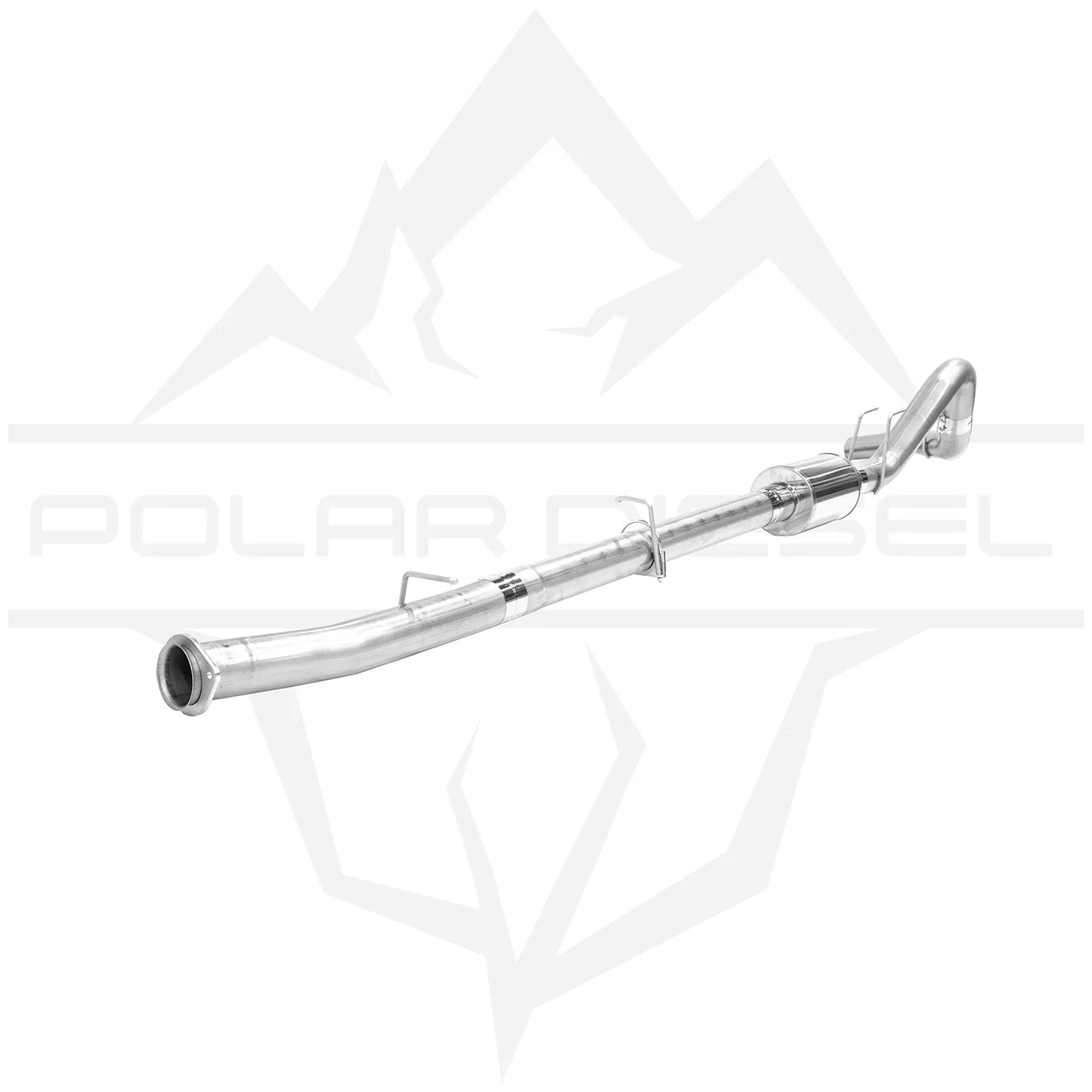 Polar Diesel 2008-2010 Ford Powerstroke 6.4L 4" Exhaust With Muffler