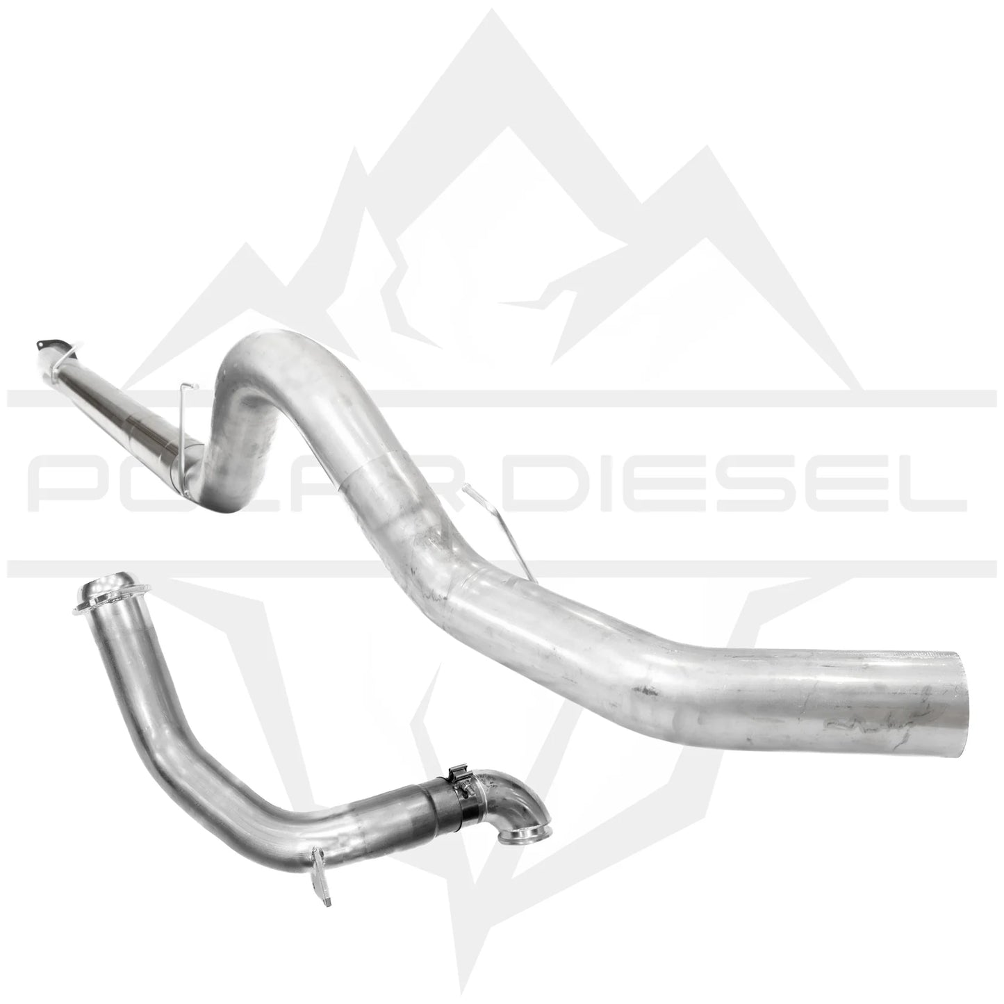 Polar Diesel 2023-2026 Ford Powerstroke 6.7L 5” Downpipe Back Exhaust & Downpipe Package