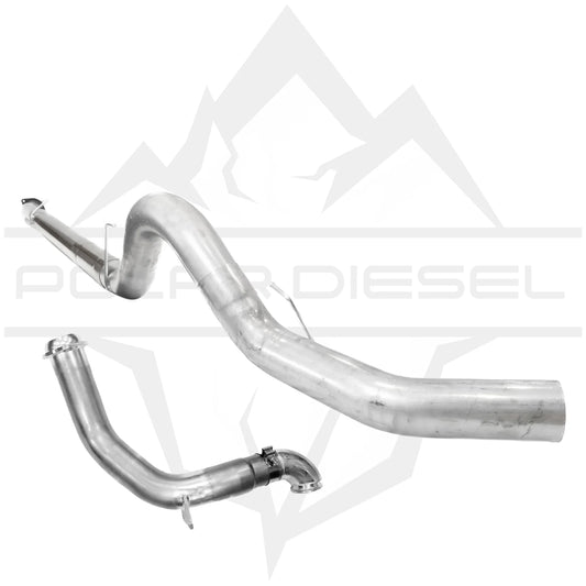 Polar Diesel 2023-2026 Ford Powerstroke 6.7L 5” Downpipe Back Exhaust & Downpipe Package