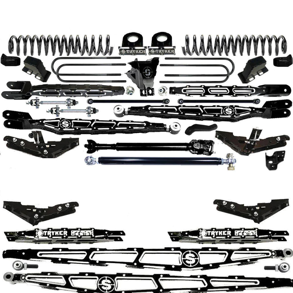 STRYKER LONG ARM 10" F450 4-LINK LIFT KIT 2023 TO 2024 SUPER DUTY